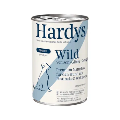 Hardys Sensitive 24 x 400 g - Selvaggina