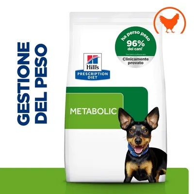 Hill's Prescription Diet Metabolic Gestione del Peso Mini Hill's Prescription Diet Metabolic Gestione del Peso Mini