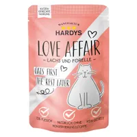 Hardys LOVE AFFAIR 12 x 100 g pour chat - saumon, truite