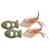 Aumüller Federfisch für Katzen - 2er Set