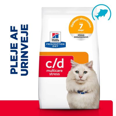 Hill's Prescription Diet c/d Multicare Stress Urinary Care med havfisk