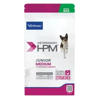 Virbac Veterinary HPM Junior Dog Special Medium pour chiot - 2 x 12 kg