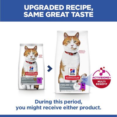 Hill's Science Plan Sterilised Cat Adult 1-6 Duck