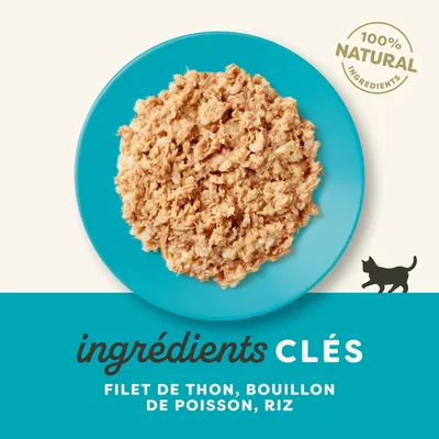 Lot économique Applaws Natural Kitten au bouillon 48 x 50 g - filet de thon
