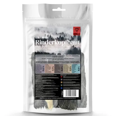 George & Bob's runderhoofdhuid met vacht - Rundshoofdhuid met vacht