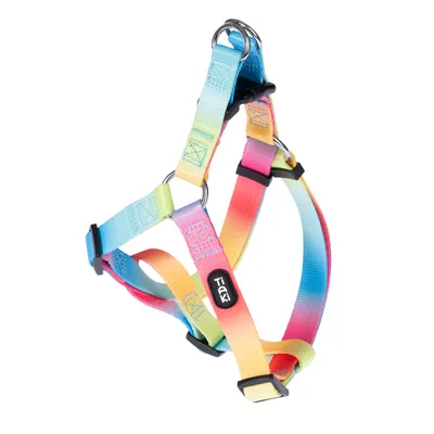 TIAKI Harnais pour chiens Rainbow - taille S : 43 - 50 cm de tour de poitrine