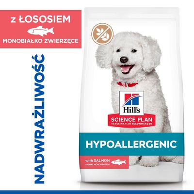 Hill's Science Plan Hypoallergenic Adult Small & Mini, łosoś
