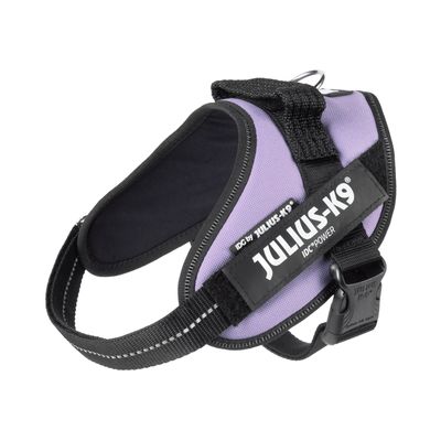Julius-K9 IDC® Powerharness postroj, fialový velikost  S/Mini: obvod hrudníku 49 - 67 cm