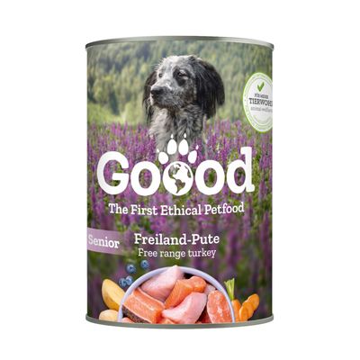 Goood Senior Dog 6 x 400 g Freiland-Pute