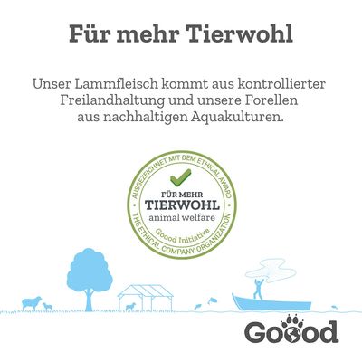 Goood Junior Dog 6 x 800 g - Freiland-Lamm