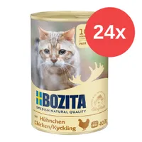 Sparpaket Bozita Katzenfutter 24 x 400 g - Huhn Pate