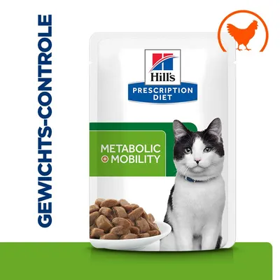 Hill's Prescription Diet j/d Metabolic + Mobility met kip - Voordeelpakket: 48 x 85 g
