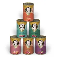 KITTY Cat Adult Pâté 6 x 400 g pour chat – lot mixte II (6 variétés)