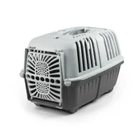 Lionto transportbox van kunststof, antraciet - B 31,5 x D 48 x H 33 cm