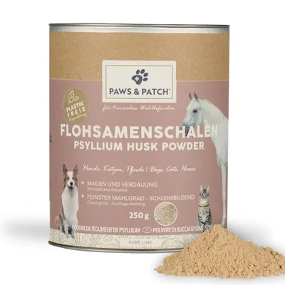 PAWS & PATCH Poudre de cosse de psyllium - 250 g