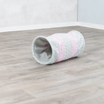 Trixie legetunnel i fleece - Ø 25 x 50 cm