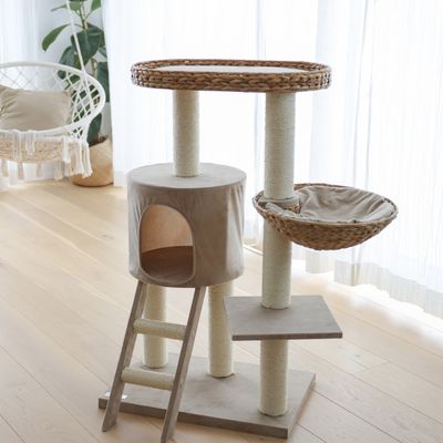 Kerbl Pet домик для кошек Banana Leaf Waxy