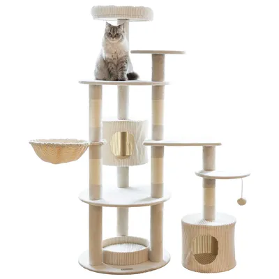 Kerbl Pet Annika -raapimispuu, beige - beige