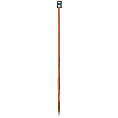 Petlando Outdoor 3 m Führleine, orange - Größe M: 300 cm lang, 20 mm breit