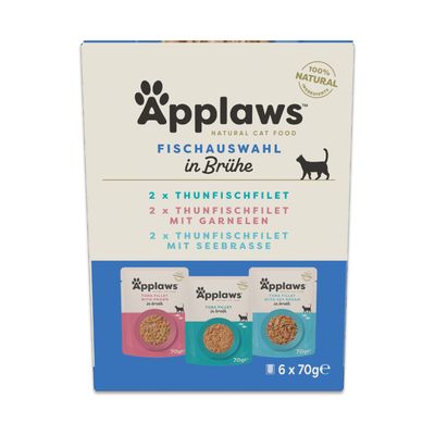 Probierpaket Applaws Pouch mit Brühe Mix 12 x 70 g
