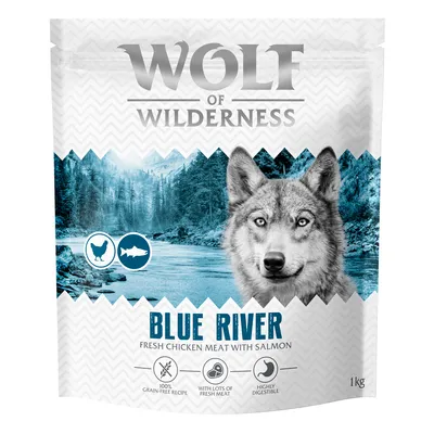 Wolf of Wilderness Adult "Blue River" Salmon - Grain-Free - New Recipe! 1kg