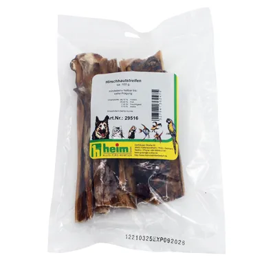 Heim remsor av hjorthud - 100 g