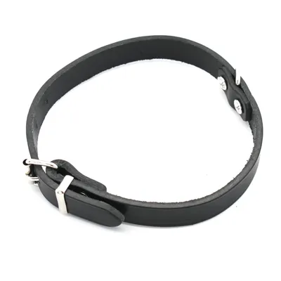 Heim nitat halsband Soft, svart - Storlek 60: 44 - 54 cm halsomkrets, 25 mm bred