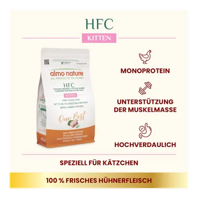 Almo Nature HFC Kitten piščanec - 1,2 kg