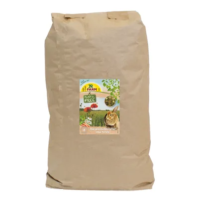 JR Farm Plastic Free dvärgkanin utan pellets - 5 kg