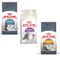 Prøvepakke: 3 x 400 g Royal Canin kattetørfoder Sensible 33 + Hair & Skin + Hairball