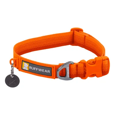 Ruffwear Front Range Halsband, Blaze Orange - Halsumfang 36 - 51 cm, 25 mm breit (Größe M) Ruffwear Front Range Halsband, Blaze Orange - Halsumfang 36 - 51 cm, 25 mm breit (Größe M)
