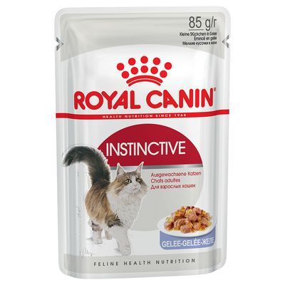 Royal Canin Instinctive umido in Gelatina per gatti 12 x 85 g