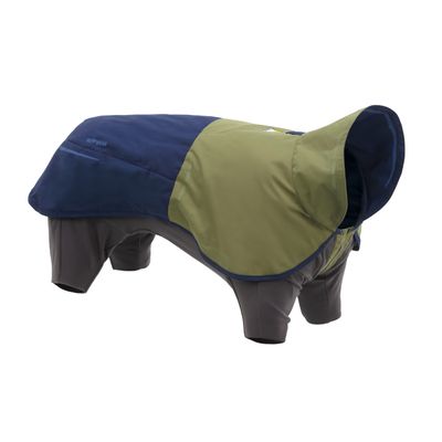 Ruffwear Sun Shower Coverall płaszcz dla psa, Midnight Blue Rozmiar S dł. grzbietu 43 - 58 cm