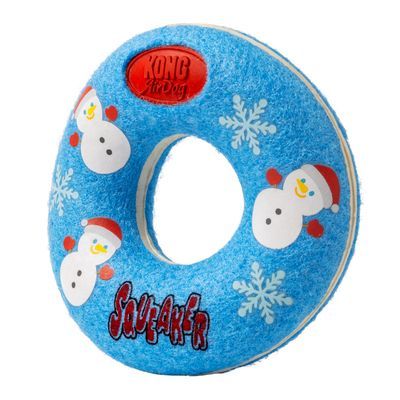 KONG Holiday AirDog® Squeaker Donut