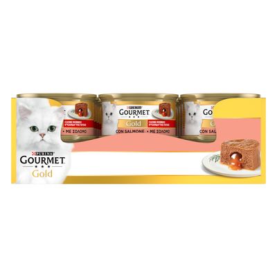 Ekonomično pakiranje Gourmet Gold Melting Heart 24 x 85 g