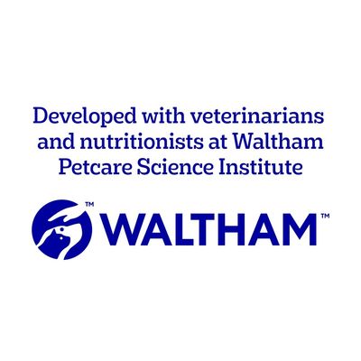 Developed with veterinarians and nutritionists at the Waltham Petcare Science Institute. WALTHAM.
