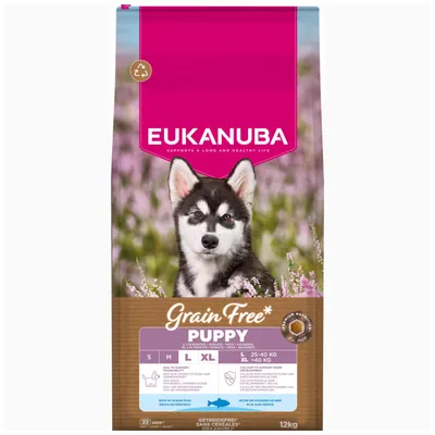 Eukanuba Grain Free Puppy Large & Giant Breed merikala - 12 kg