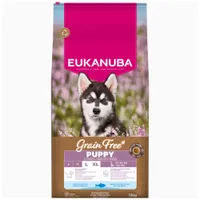 Eukanuba Grain Free Puppy Large & Giant Breed, ryba morska - 2 x 12 kg