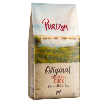 Purizon Original Chicken with Duck, 65% tierische Zutaten, 35% Obst, Gemüse und Kräuter, 0% zugesetztes Getreide, 1 kg