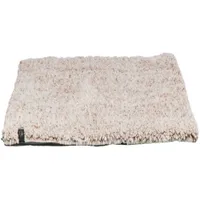 Calida Heating Mat - White-Brown - Size XL: 140 x 85 cm (L x W)