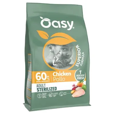 Oasy Dry Cat Superior Adult Sterilized Chicken