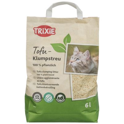 Trixie arena aglomerante de tofu para gatos 6 l