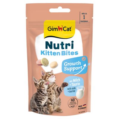 GimCat Nutri Kitten Bites con leche 40 g