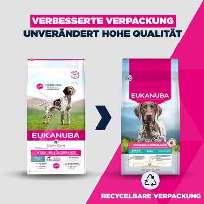 Eukanuba Daily Care Working & Endurance Adult pour chien