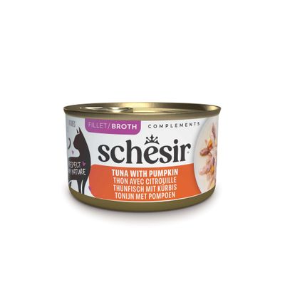 Schesir Complements in bouillon 12 x 70 g Tonijn met pompoen