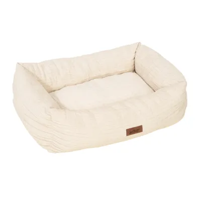Modern Living Hundebett Lucca, creme - Grösse XL: L 112 x B 67 x H 29 cm