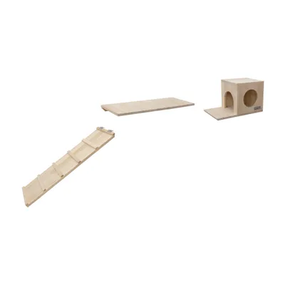 Kerbl Pet Kleintier Wand-Parkour Sidewalk - 3-teilig Kerbl Pet Kleintier Wand-Parkour Sidewalk - 3-teilig
