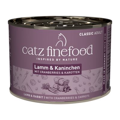 catz finefood 6 x 200 g Lamm & Kaninchen