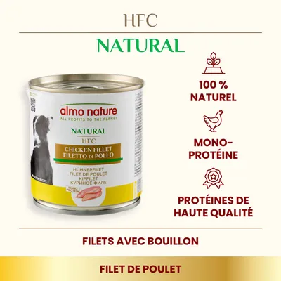 Almo Nature HFC 6 x 280 g / 290 g - filet de poulet (280 g)