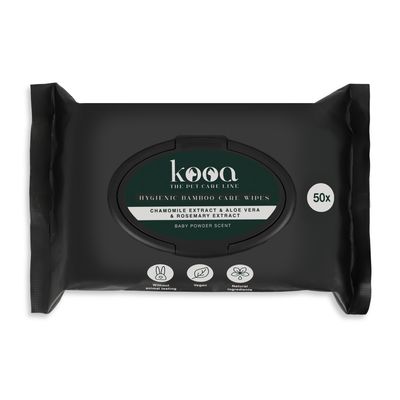kooa Bambus-Hygienetücher Babypuderduft